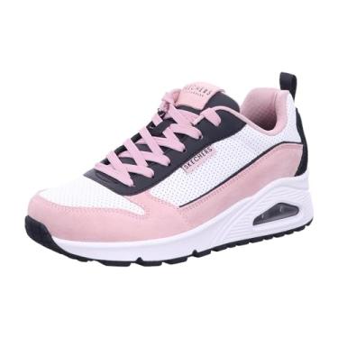 Imagem de Skechers Tênis feminino Uno-Two Much Fun, Rosa/preto, 40