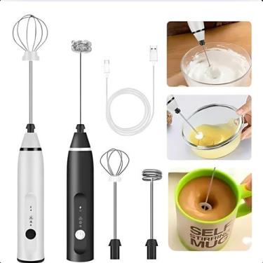 Imagem de Misturador 2 Em 1 Inox Mini Mixer Portátil Elétrico - ROMI, Bivolt