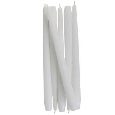 Imagem de Vela Cônica 30cm. - 6 un. - Candela Velas, branco