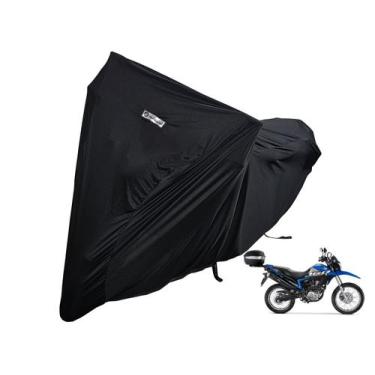 Imagem de Capa Cobrir Moto Lycra Tecido Honda Bros NXR 160 com Baú - Kahawai Cap