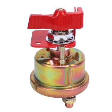 Imagem de Luocute Chave de Desconexão Bateria, Interruptor de Desconexão Bateria do Carro, DC 24V 300A 2 Terminal de Cobre Terminal Aprimorado Isolador de Segurança Ferramenta para Carro Marinho
