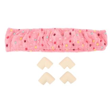 Imagem de 40x40cm Flanela Tapet Compare a Tampa da Moldura Elástica da Banda de Pinça de Tira de Tapete de Tapete de Tapete, Tampa da Estrutura de Tape (Azul escuro) (Rosa)