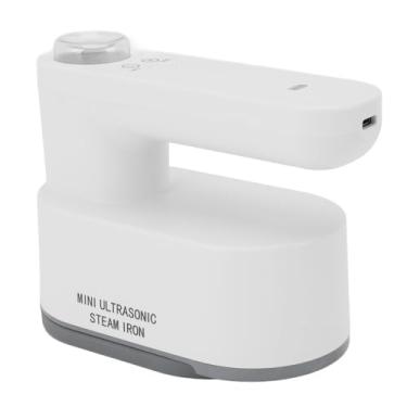 Imagem de Zopsc Mini Ferro a Vapor, Computador de Mão, Recarregável, Leve, Controle de Temperatura ， Sem Fio e Portátil, Fast Sech Wet Smet Compact Iron para Casa e Viaje Com Sacola de