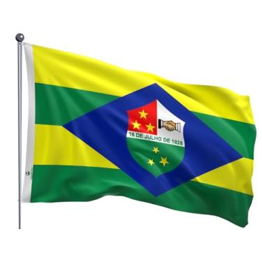 Imagem de Bandeira do Município de Trindade Uma Face Estampada Tamanho 70x100cm