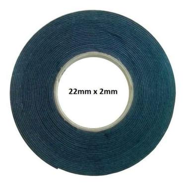 Imagem de Borracha Colante, Fita, Adesiva, Espuma, 22mm X 2mm - 10mts - Unespuma