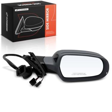Imagem de A-Premium Espelho retrovisor elétrico do lado do passageiro - compatível com Audi A4/A4 Quattro/S4, 2012-2016 - Espelho retrovisor externo dobrável elétrico aquecido preto com sinal de seta detecção