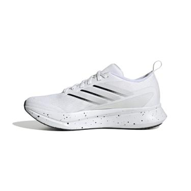 Imagem de adidas Tênis de corrida feminino Jogit, Branco/Preto/Branco, 40