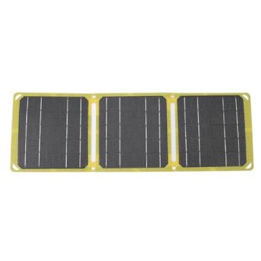 Imagem de HEEPDD 5V 9V 12V Saída Dupla USB ETFE Monocristalina Painel Solar, Painel Solar Portátil de 21W para Camping Ao Ar Livre Backpacking Painéis e Energia Eólica Nan