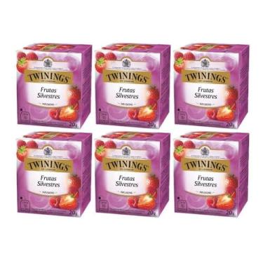 Imagem de 60 Sachês, Chá Twinings, Frutas Silvestres - 11682, Frutas Silvestres