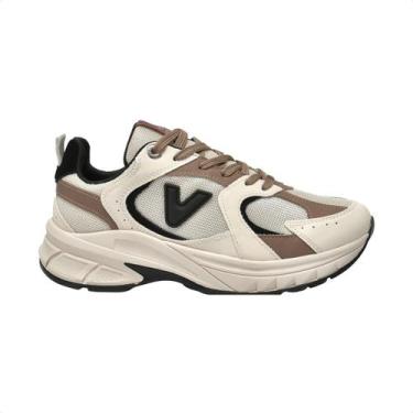 Imagem de Tênis Moda Feminino Chunky Via Marte Bege E Marrom, Toffee multi, 36