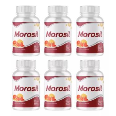 Imagem de Laranja Mo ro kit 6 potes x 60 cáps 360 capsulas 500mg - NS SUPLEMENTO