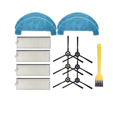 Imagem de Compatible With ILife A7 A9S / DEXP LF800 Genio Deluxe 500 Robot Vacuum Cleaner Main Side Brush Hepa Filter Mop Spare Parts Accessories(Set 6)