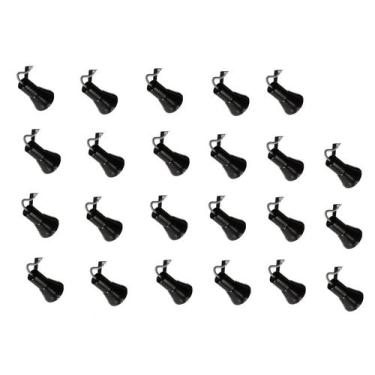 Imagem de Kit 23 Spot Trilho Perfilado Eletro calha Par20 Bulbo OL3 - Hiperlight