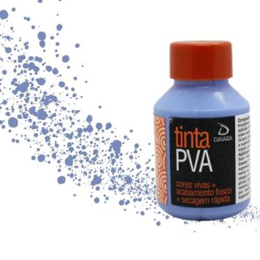 Imagem de Tinta Pva Daiara Cores Frias 80ml, AZUL ANIL - 24