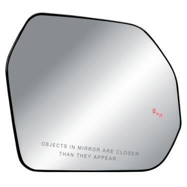 Imagem de Espelho retrovisor de porta do lado direito do passageiro de substituição aquecido e BLIS com placa traseira para Toyota Tundra 2022-2025