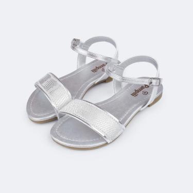 Imagem de Sandália Pampili Iris texturizada prata