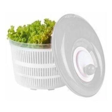 Imagem de Secador Salada Legumes Verdura Centrifuga 4,5l Color Cozinha - NoBrand