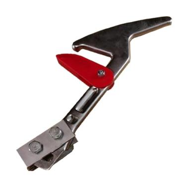 Imagem de Baoblaze Trava de degrau para escada extensível em liga de alumínio, estável, fácil de instalar, gancho profissional robusto para escada telescópica, Parafuso Esquerdo de 4.5 Cm