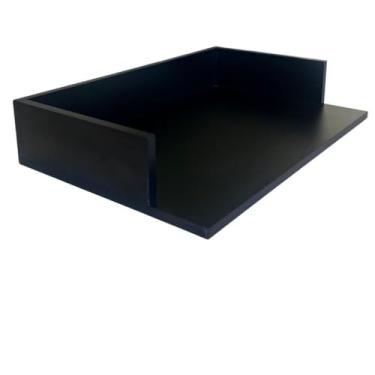 Imagem de Suporte Prateleira Microondas, AirFryer, Forno Elétrico, Impressora em MDF 15mm 60x40x12 (Preto)