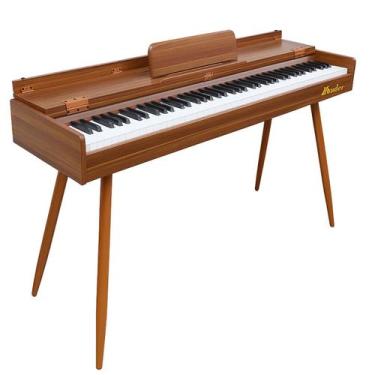 Imagem de Piano Digital Wonder WR-70 88 Teclas Marrom