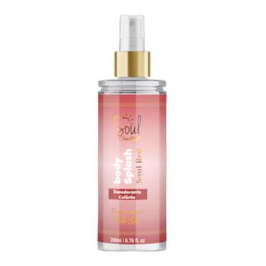 Imagem de Body Splash Soul Cosméticos Feminino 200ml Perfumação Intensa, Red