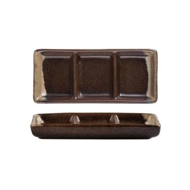 Imagem de Prato de molho, 1 peça, formato separado, tempero e mergulho, prato pequeno, prato de cerâmica para casa, comercial, churrasco, molho, tigela, lanche, prato (F)