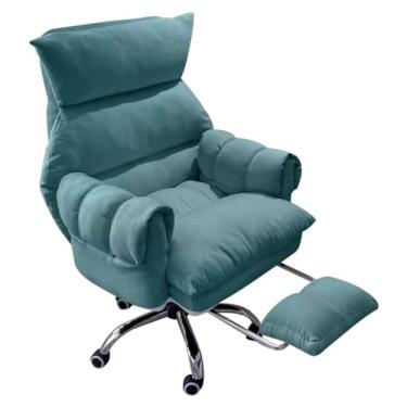 Imagem de Cadeira macia para jogos, cadeira reclinável ergonômica, cadeiras de escritório, sofá preguiçoso para quarto, cadeiras de mesa de escritório em casa, cadeira de computador, encosto poltrona reclinável