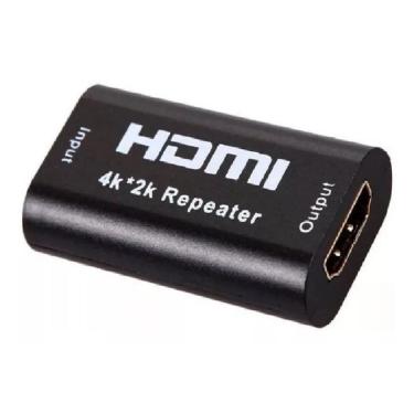 Imagem de Repetidor Emenda Hdmi 4K 2K Tv Amplificador Sinal Femea