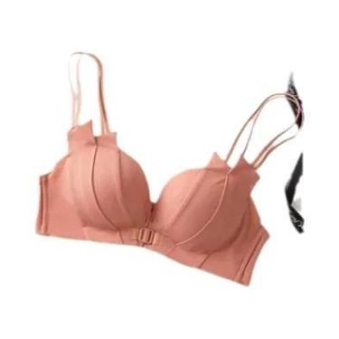 Imagem de Sutiã Feminino Preto Confortável Antiflacidez Para Seios Pequenos, Com