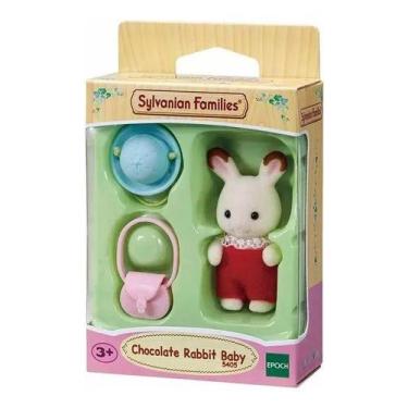 Imagem de Sylvanian Families Bebê Coelho Chocolate 5405 Epoch