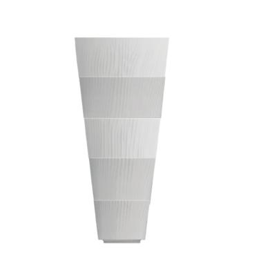 Imagem de Kit 05  Potes Empilháveis Branco Dunas Germer Porcelanas