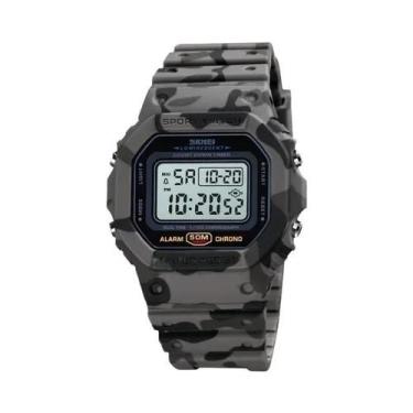 Imagem de Relógio Digital Esportivo Masculino De Luxo À Prova d'Água SKMEI 1628 