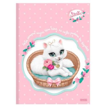 Imagem de Caderno Brochurão Grande Pautado Sissi Capa Dura 80 Folhas São Domingo