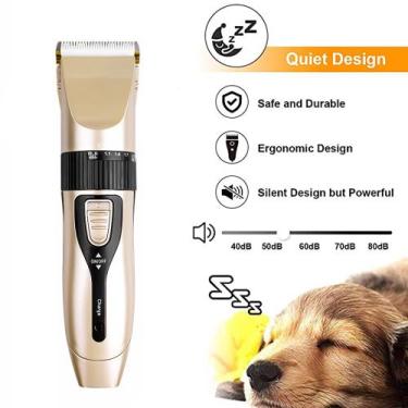 Imagem de Maquina Tosa Cortar Pelos Profissional Tosar Pet Caes Gato - Nibus