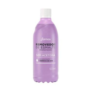 Imagem de Remov esmalte farmax s/acetona 500ml uva