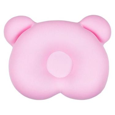 Imagem de Travesseiro de Cabeça para Bebê Rosa - Baby Pil, Rosa