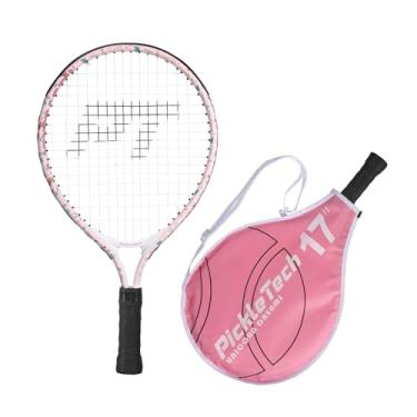 Imagem de PickleTech Raquete de tênis infantil – leve e durável, raquete de tênis juvenil de 43 a 63 cm para idades de 2 a 12 anos, designs de unicórnio para meninos e meninas, perfeita para iniciantes
