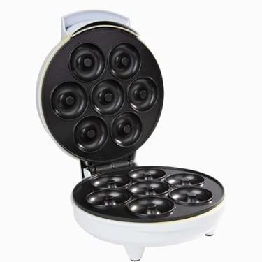 Imagem de Mini Maquina De Donuts Café Da Manhã Capacidade Para 7 Mini Rosquinha Elétrica 110V Portátil(Donuts)