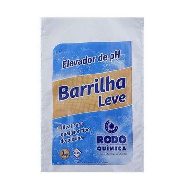 Imagem de Elevador de Ph Barrilha Leve 1KG para Correção do Ph da Água da Piscina e Spa Rodoquímica Universo do Lar