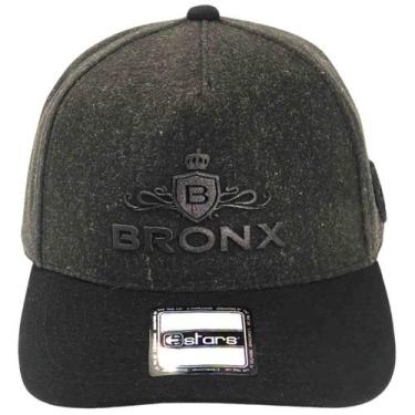Imagem de Boné Ajustável E Stars Bronx Baseball Feltro Masculino - E-Stars, Pret