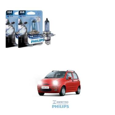 Imagem de Lâmpadas Farol Chery QQ Philips H4 BlueVision