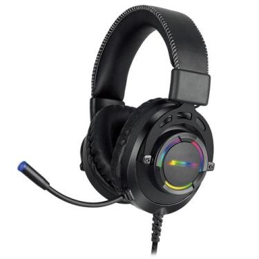 Imagem de Headset Gamer SuperFrame AURA 7.1 Surround RGB USB Preto