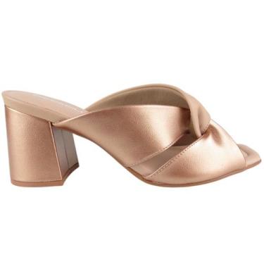 Imagem de SANDÁLIA PICCADILLY 626030 Cor:ROS-OUR.ROSTAMANHO:36, Ros, Ouro, Ros, 
