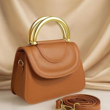 Imagem de Bolsa Feminina OEM Julia Elegante com 2 Alças Transversal Ajustável e Ferragem Plástica...