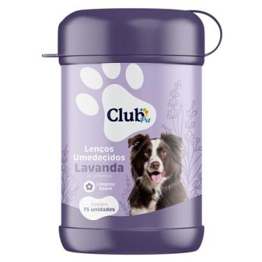 Imagem de Lenço Umedecido Lavanda - Club Pet - com 75 lencos - 16x8cm