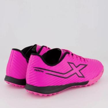 Imagem de Chuteira oxn fusion grip 4 society pro pvc adulto - pink/preto, 39