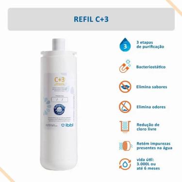 Imagem de filtro purificador de agua Fr600