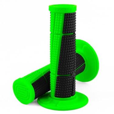 Imagem de Manopla Edgers A2 Dura Bicomposto Trilha Motocross Velocross, Verde ne