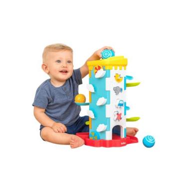 Imagem de Torre de Atividades Infantil Buba Brinquedo Educativo Bola