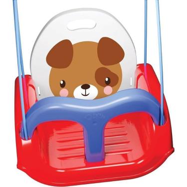 Imagem de Balanço Infantil Cachorrinho para Playground em Plástico com Design Lúdico Pais & Filhos